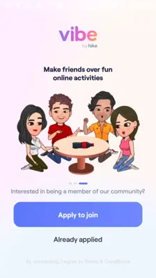 Vibe android App screenshot 1